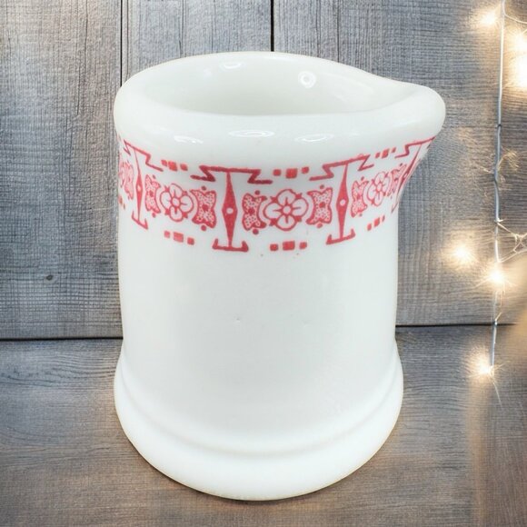 Vintage Decor Other - Vintage Small Restaurant Hotel Ware Heavy Duty Heavy Creamer Mini Pitcher Jug